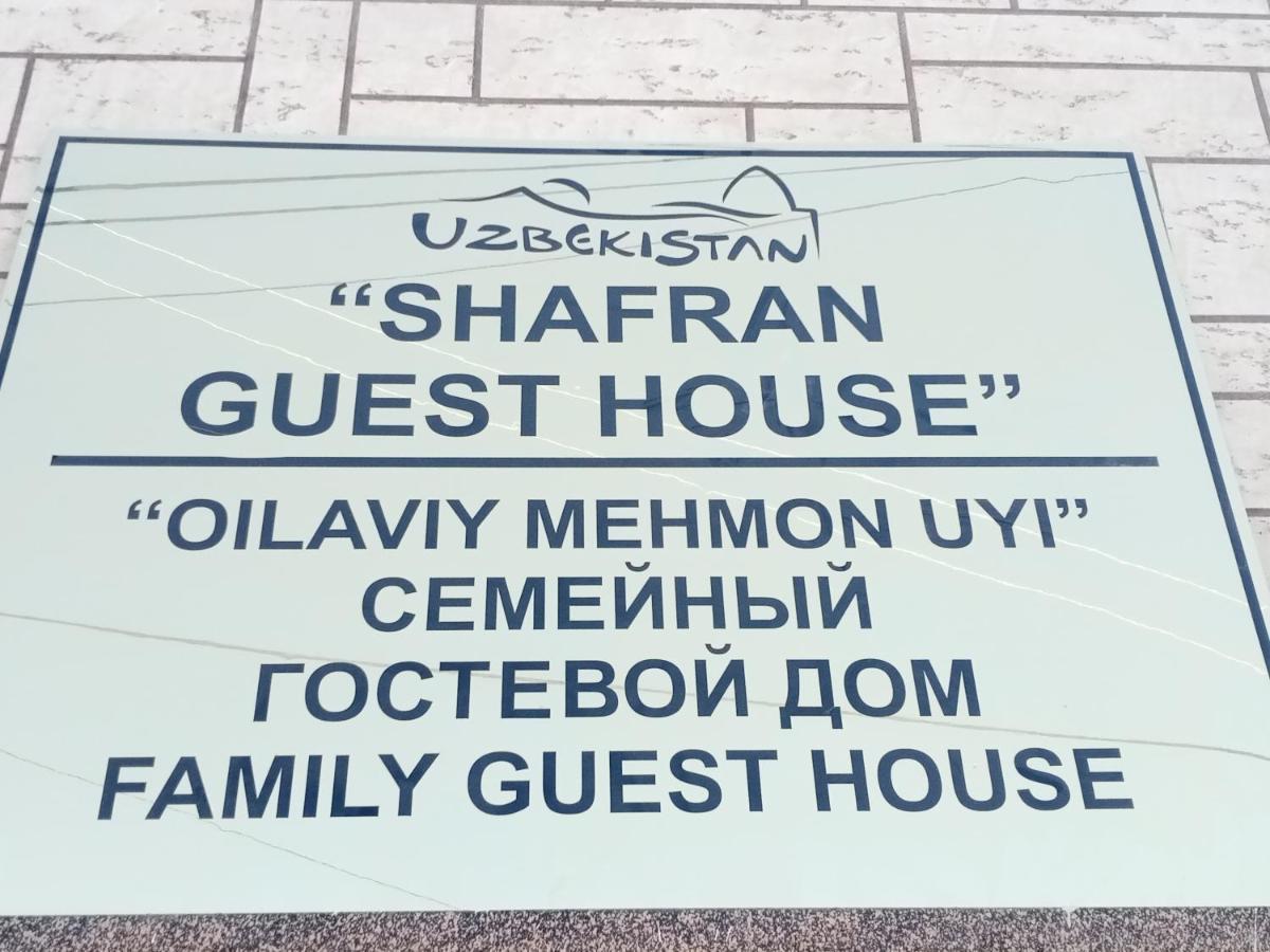 Shafran B&B Buchara Exterior foto